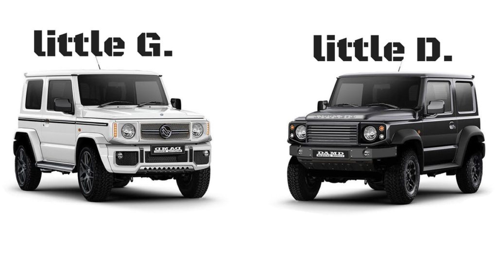 You Can Now Modify Your Suzuki Jimny Into A Baby G-Wagen Or Defender