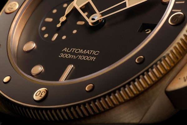 Become A Modern Hero With The Tough Panerai Submersible Bronzo