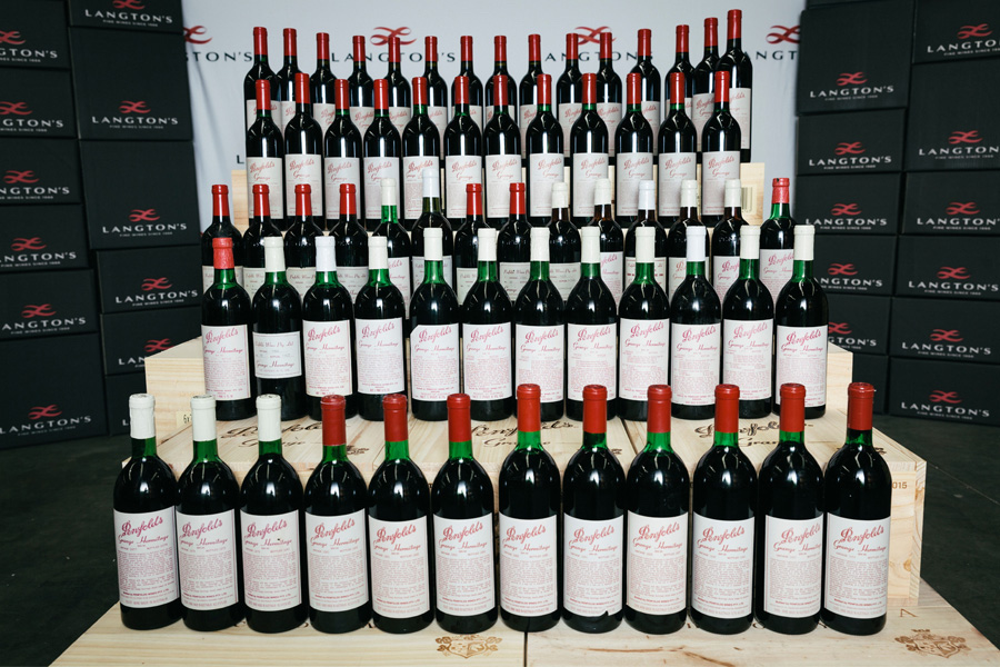 65-Bottle Penfolds Grange Complete Set Goes For $372,800