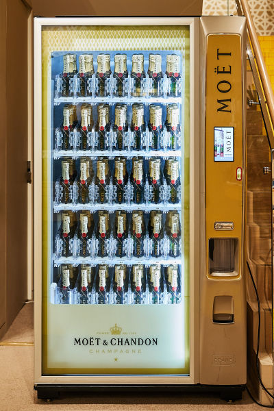 Win A Moët & Chandon Champagne Vending Machine