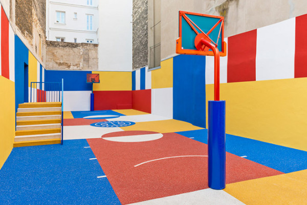 This Parisian Basketball Court Is Simply Awesome
