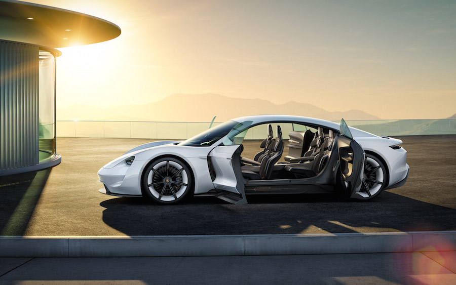Porsche’s New Electric Concept Puts The Tesla Model S To Shame