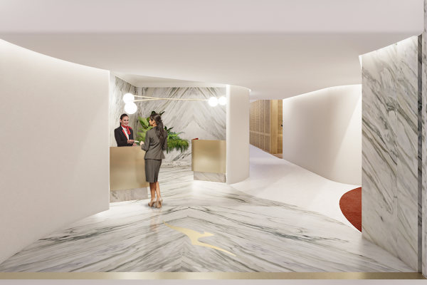 Inside Qantas&#8217; Brand New Singapore First Class Lounge