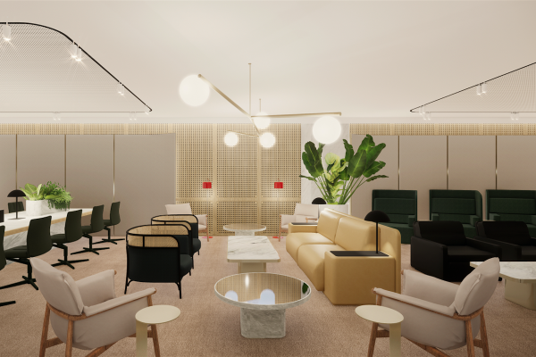 Inside Qantas’ Brand New Singapore First Class Lounge