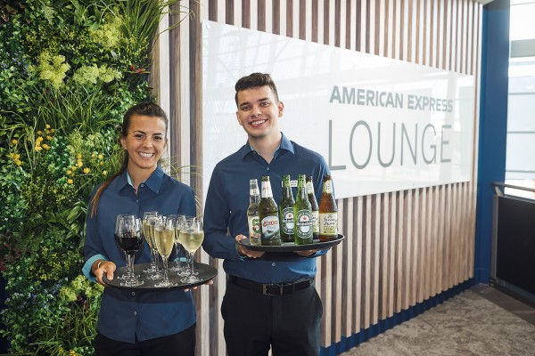 Access The Newly Refreshed American Express Lounge At Qudos Bank Arena