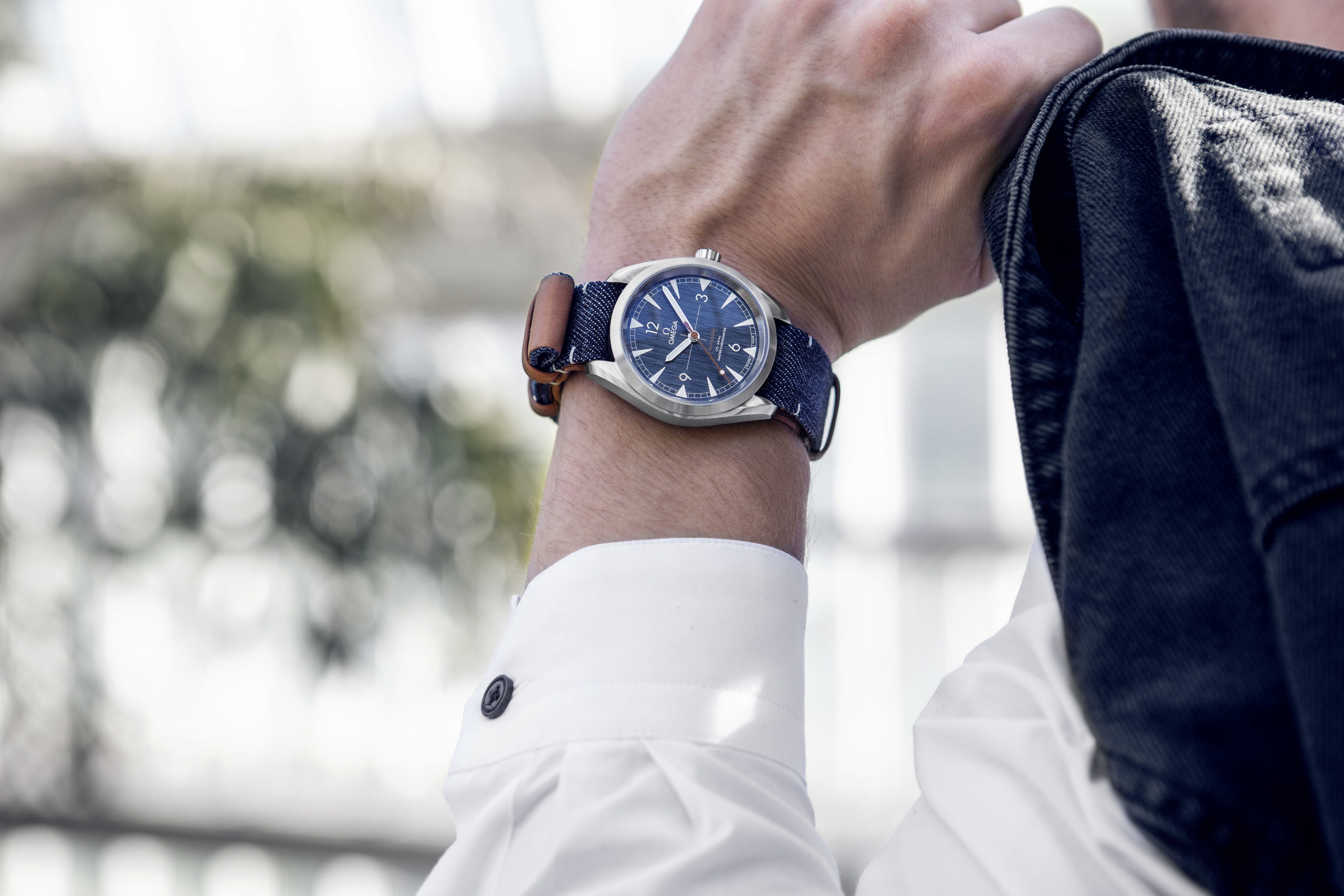 Omega’s Denim-Inspired Railmaster
