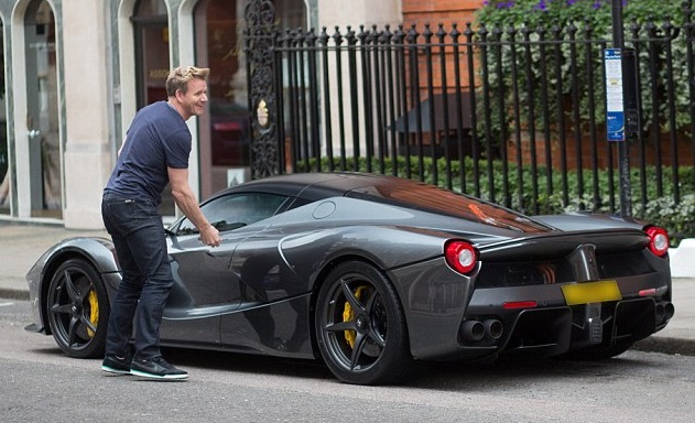 Watch Gordon Ramsay Track His Entire Supercar Collection In One Video