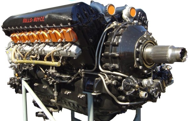 Jay Leno S Rolls Royce Merlin Has A V 12 Wwii Spitfire Engine Under The Hood