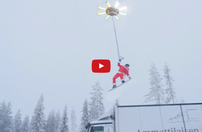 Watch Santa (Casey Neistat) And The Human Flying Drone