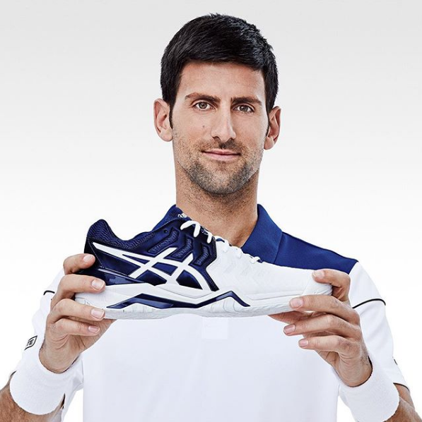 Novak Djokovic Announced As Asics' New Global Tennis Footwear Ambassador