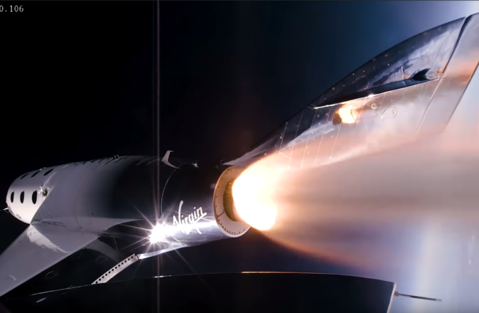 WATCH: Incredible Moments Virgin Galactic SpaceShipTwo Soars Into Space