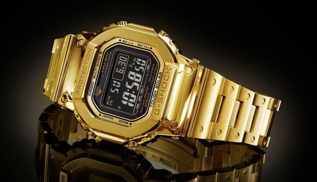 The Rare Casio G-Shock Full Metal Gold Just Got Rarer