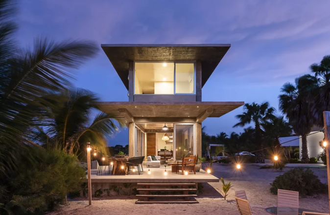 Mexico&#8217;s &#8216;Gemela House&#8217; Is A Coastal Concrete Paradise