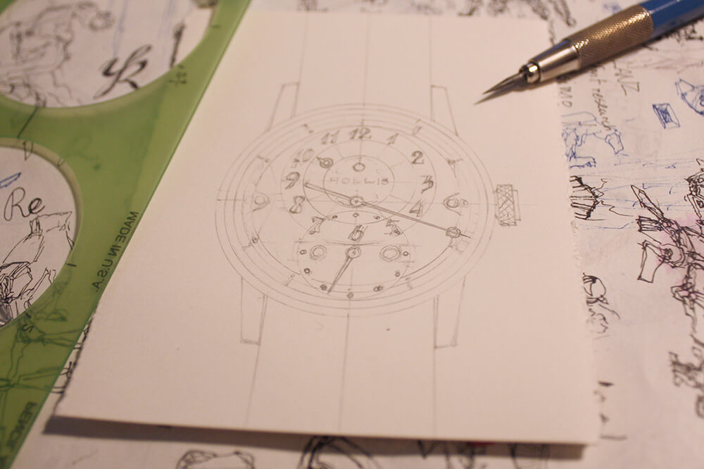 This Instagrammer Draws An Original Watch Design Every Day