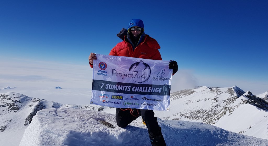 Aussie Bloke About To Conquer The Seven Summits In Record Time After Being Almost Paralysed