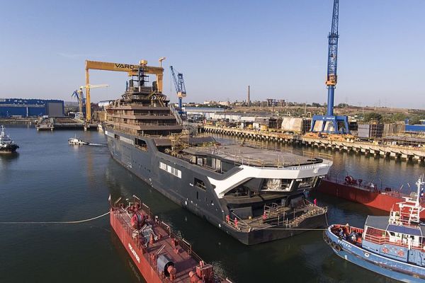 The World’s Largest Yacht Takes To The Water