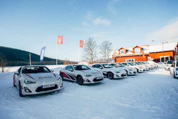Bucket List Tick: Ice Driving In Sweden With Toyota
