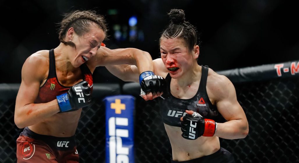 ufc 248 results zhang weili retains title in five round classic with joanna jedrzejcyzk