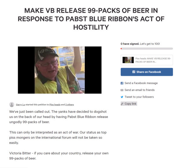 Pabst Blue Ribbon Just Released Huge 99 Beer Slabs