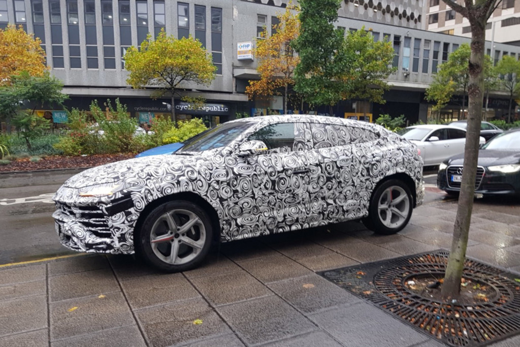 New Lamborghini Urus Spotted Testing On The Road In The UK