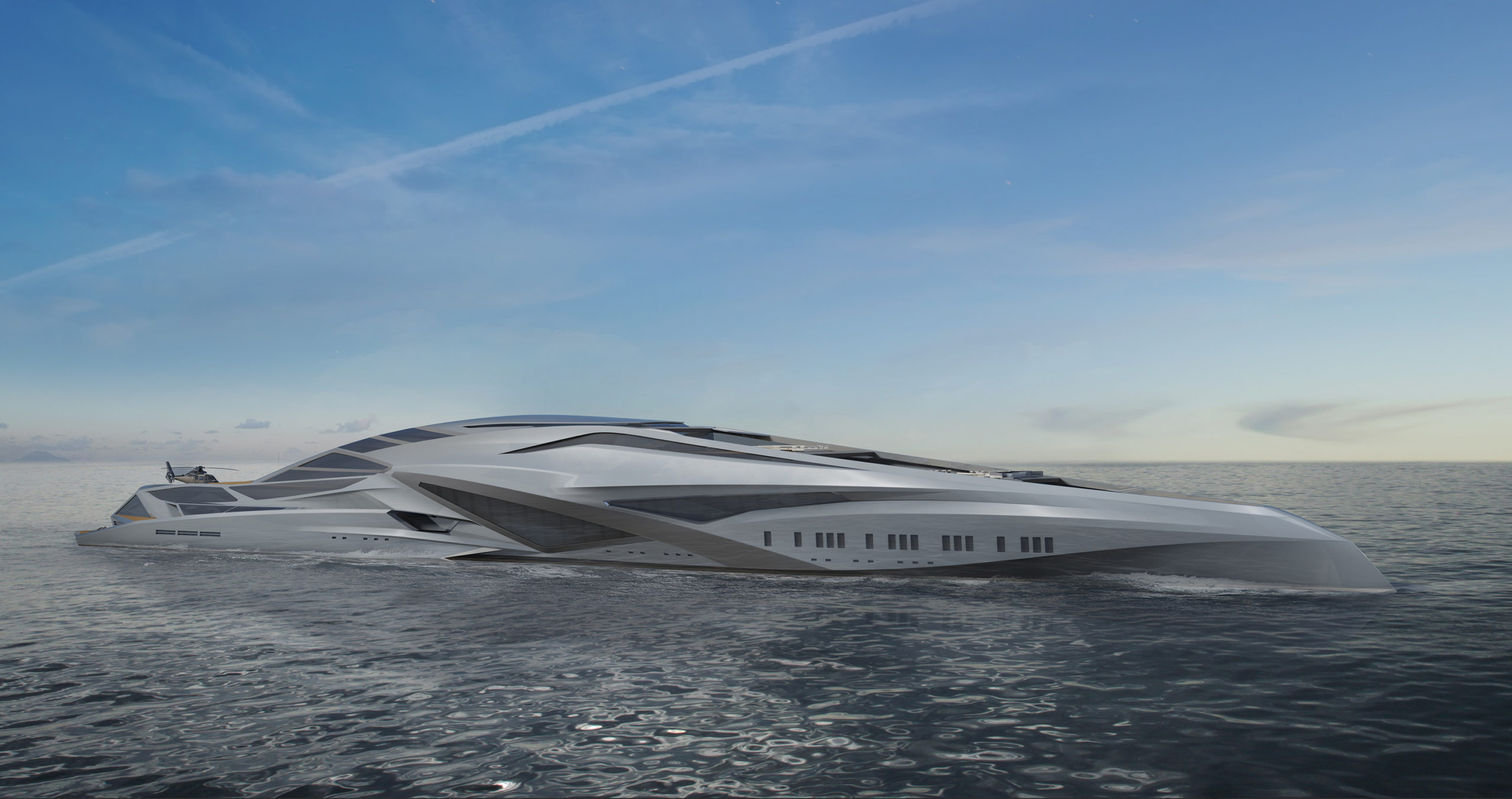 The 750-foot ‘Valkyrie’ Will One Day Be The World’s Largest Superyacht