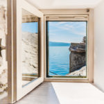 A view of a large window