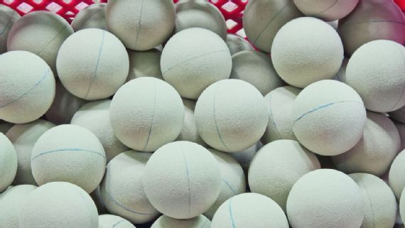 Enjoy This Hypnotising Video Of Tennis Balls Being Made