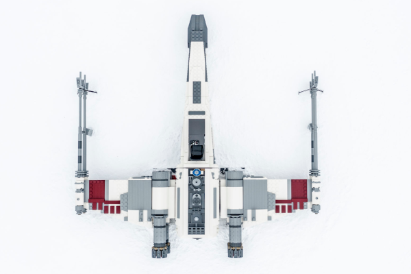 Life-Sized LEGO X-Wing Lands On Swiss Mountain Top