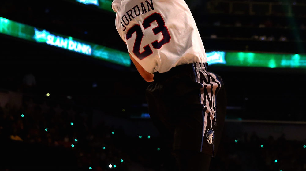 Zach LaVine Throws Down The 'Space Jam' Dunk