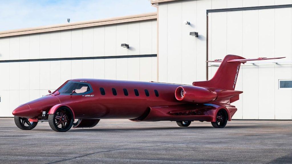 The Learjet Converted Into A Street-Legal Limousine
