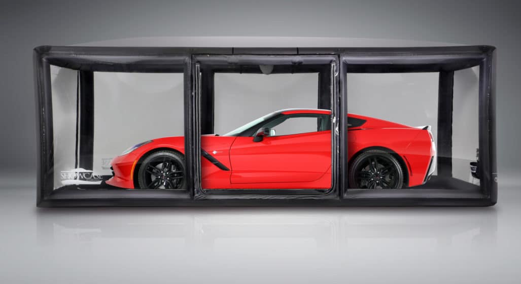 The CarCapsule Vehicle Showcase Is A Portable Garage