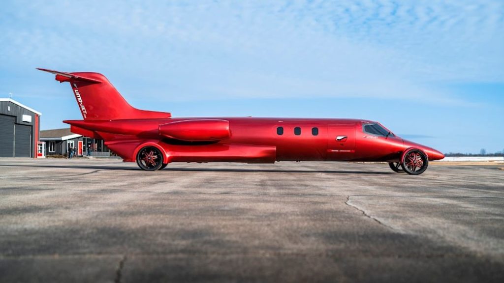 The Learjet Converted Into A Street-Legal Limousine