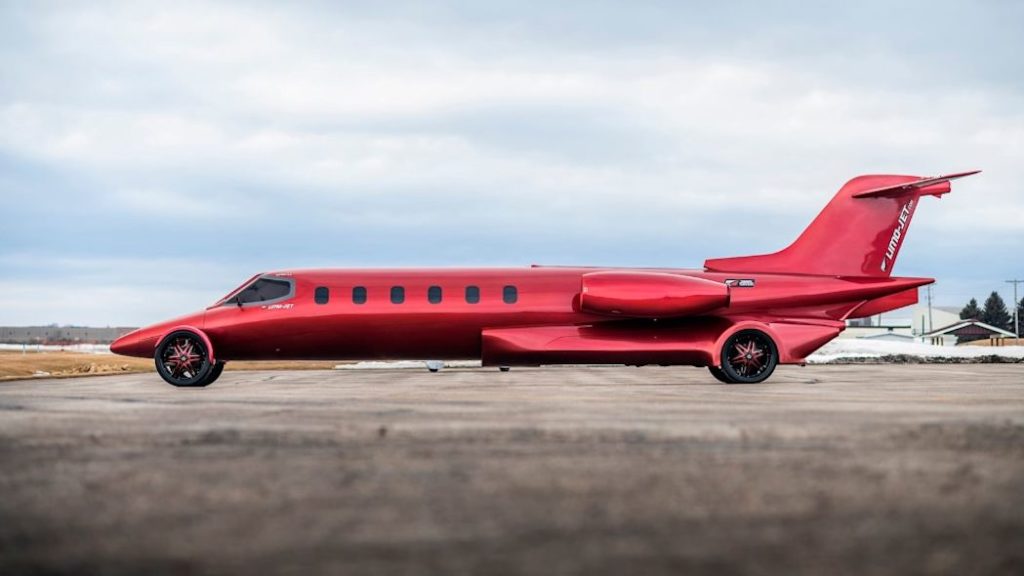 The Learjet Converted Into A Street-Legal Limousine
