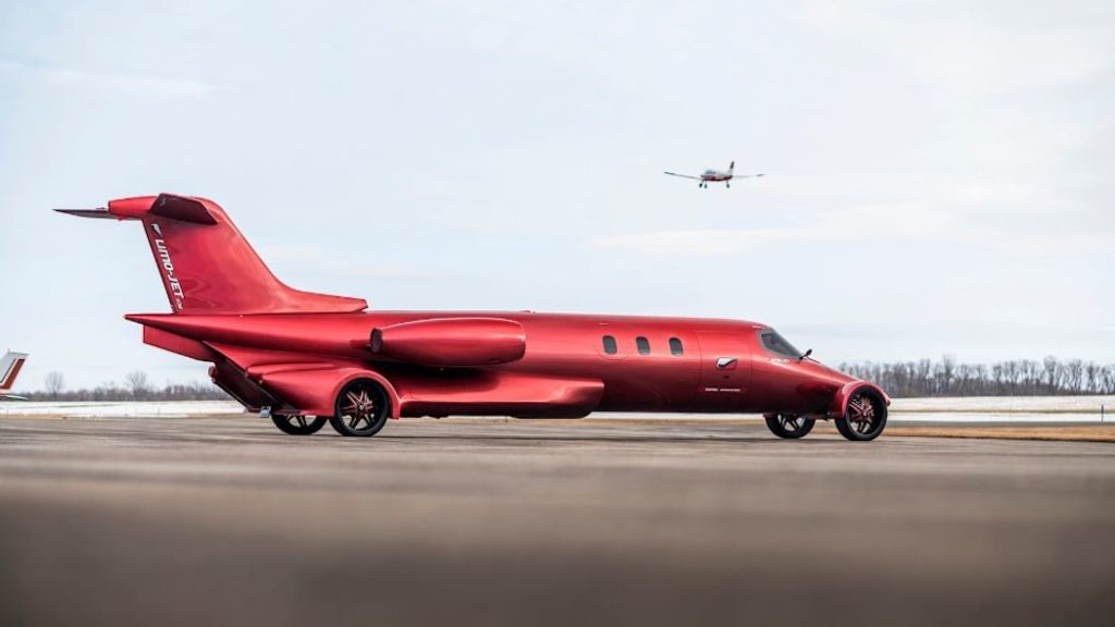 The Learjet Converted Into A Street-Legal Limousine