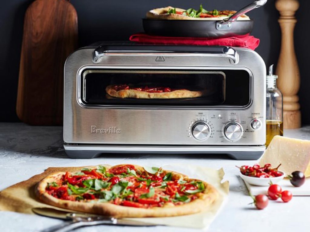 Breville Pizza Oven Delivers Woodfire Pizza In 2 Minutes