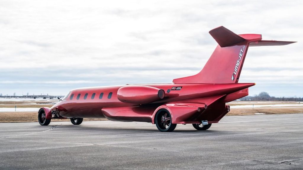 The Learjet Converted Into A Street-Legal Limousine