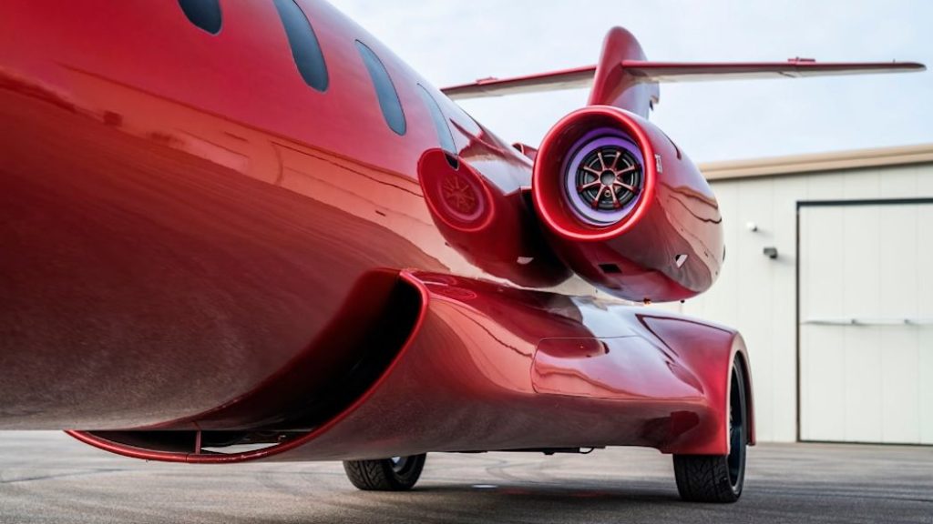 The Learjet Converted Into A Street-Legal Limousine