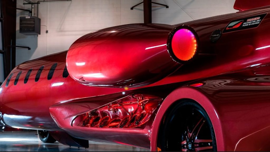 The Learjet Converted Into A Street-Legal Limousine