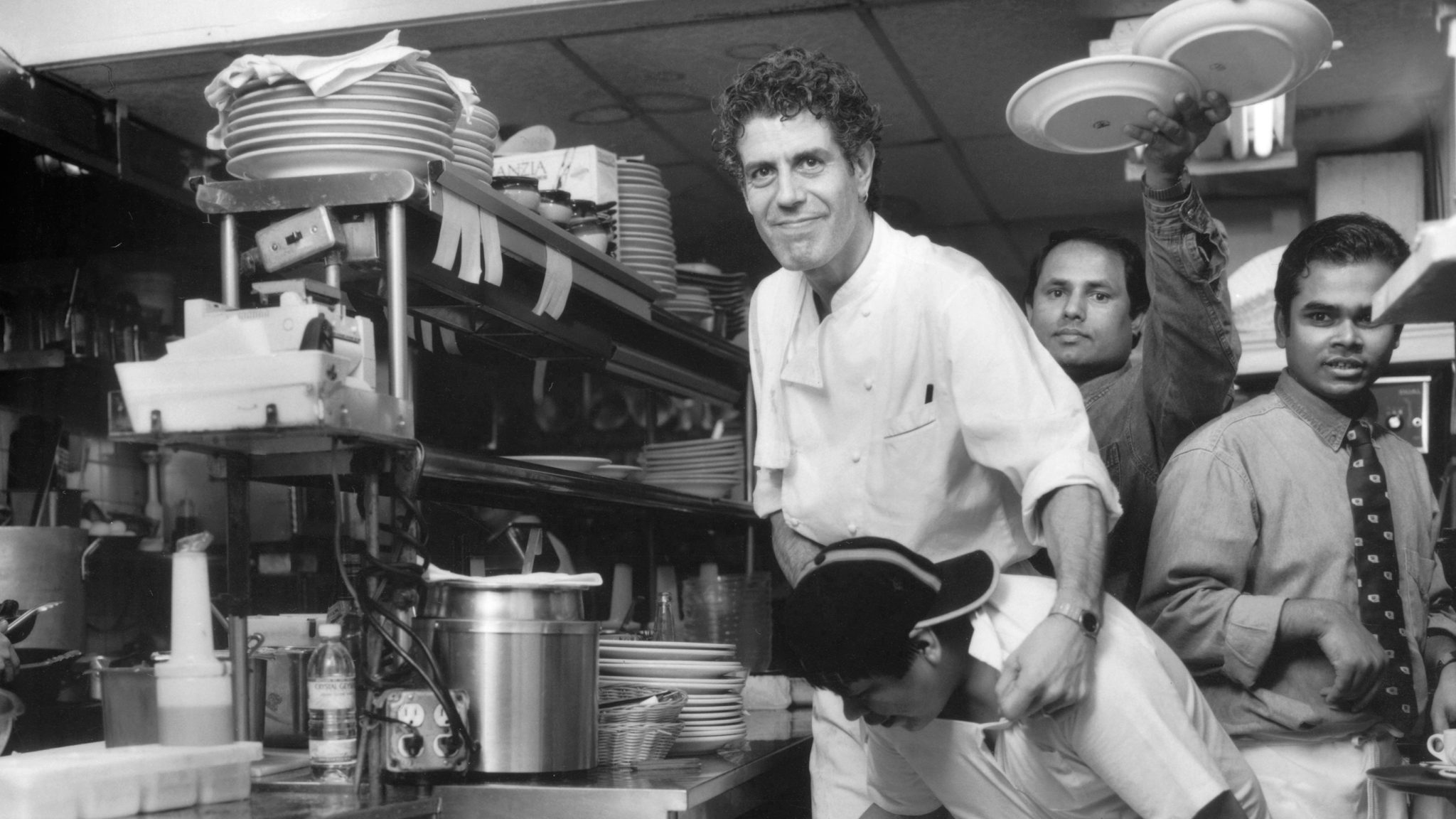 WATCH: Anthony Bourdain Visits Gordon Ramsay In His Restaurant