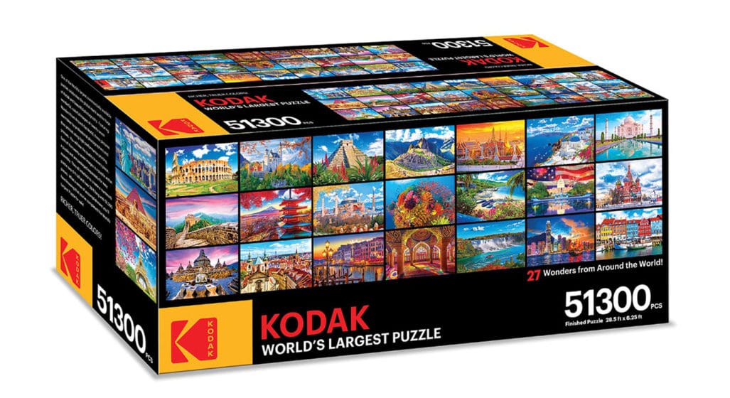 Kodak Is Selling The World’s Largest Jigsaw Puzzle For US$500