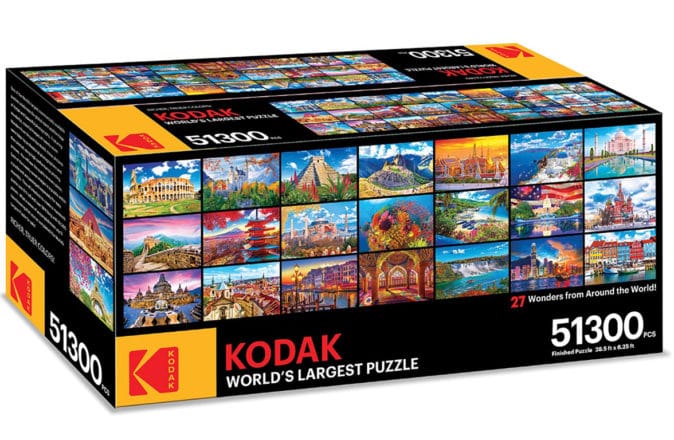 Kodak Is Selling The World’s Largest Jigsaw Puzzle For US$500