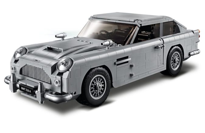 Check Out The LEGO James Bond Aston Martin DB5 Kit