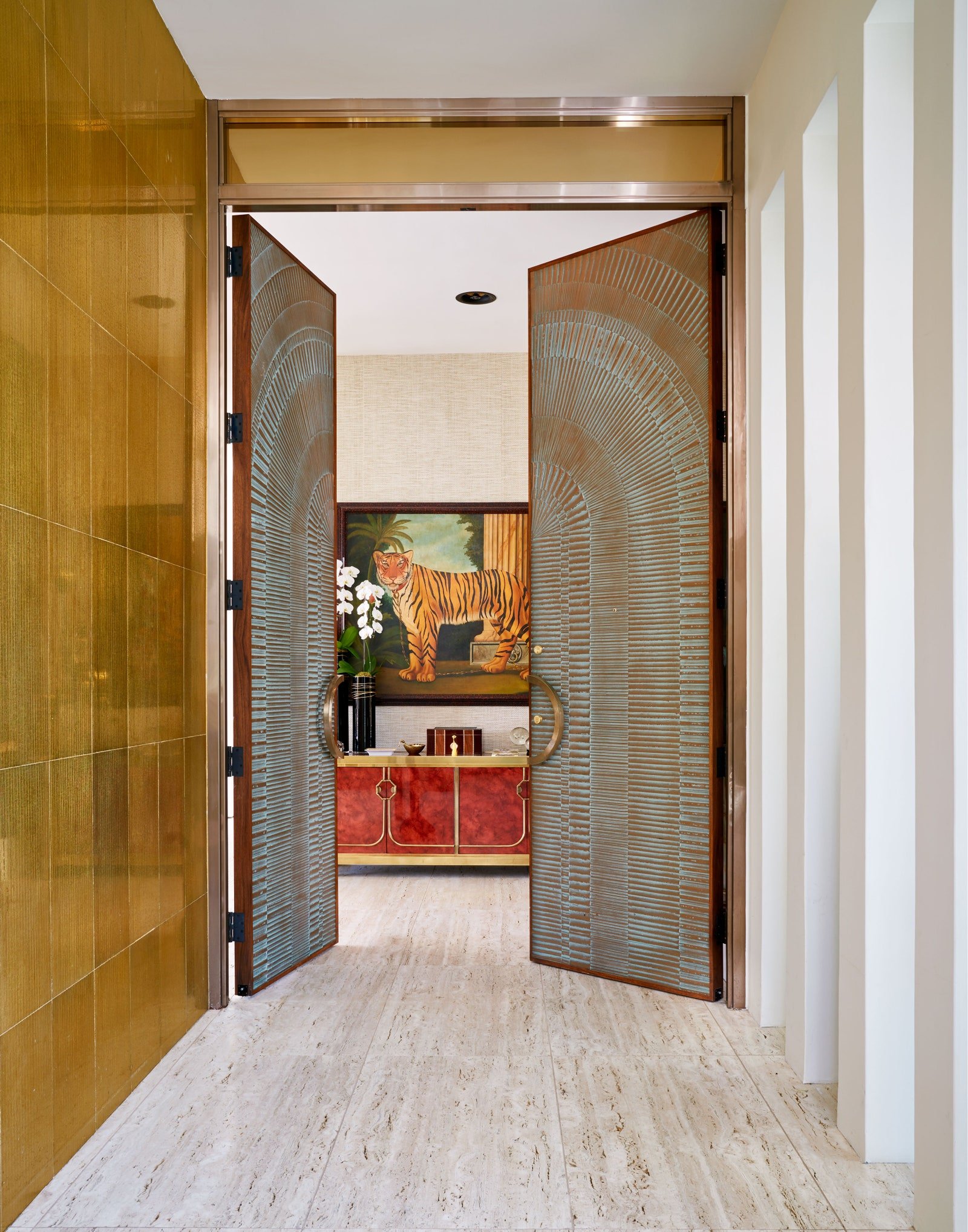 Inside The Glamorous Trousdale Estates Home Designed By Lenny Kravitz