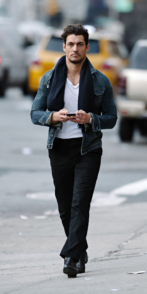 david gandy casual style