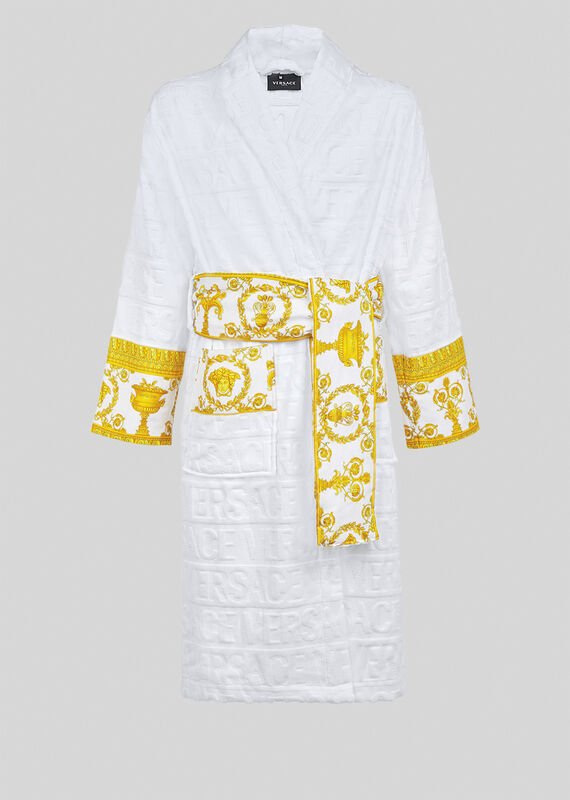 The Versace Baroque Bathrobe Will Let You WFH Like A King