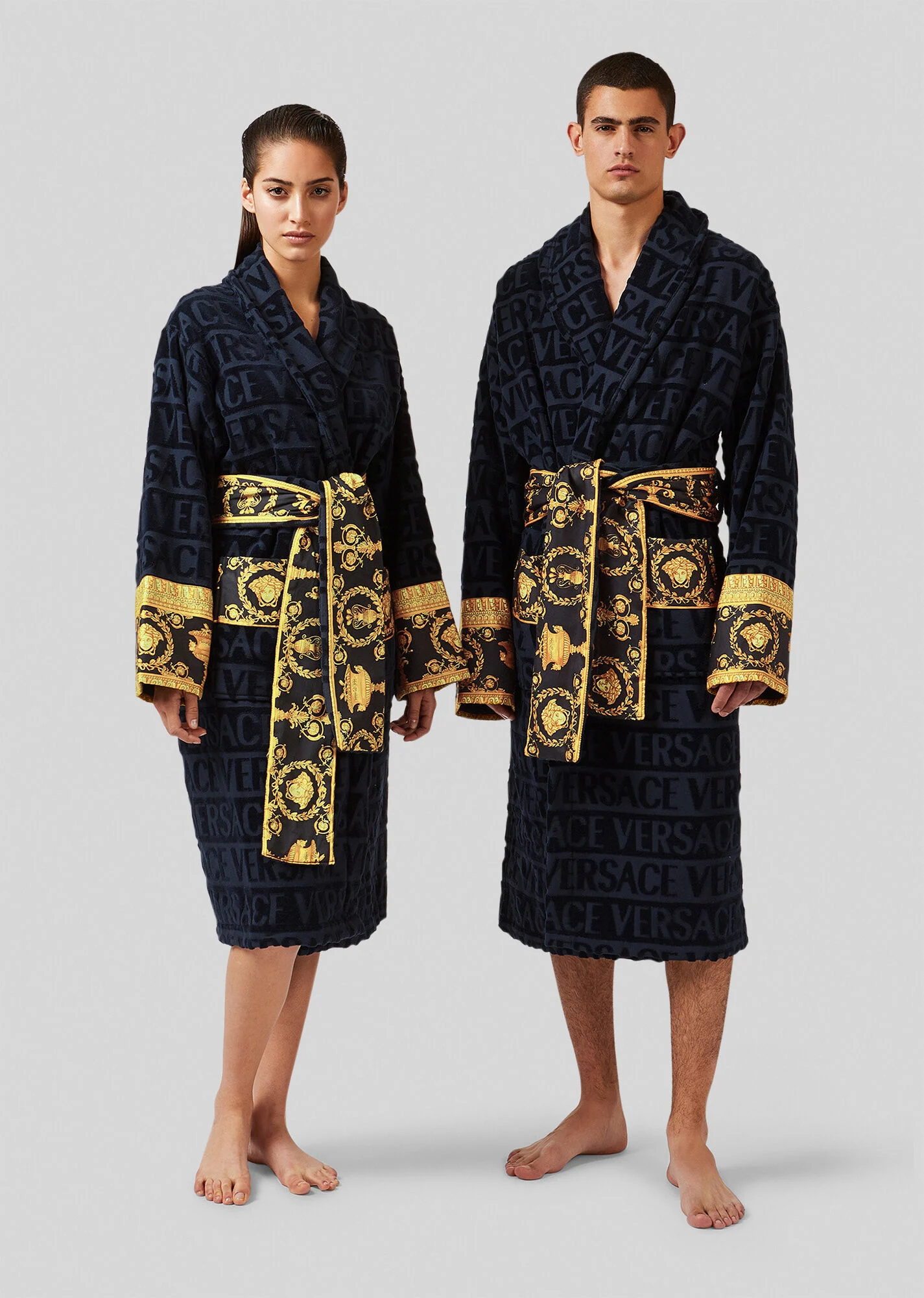The Versace Baroque Bathrobe Will Let You WFH Like A King