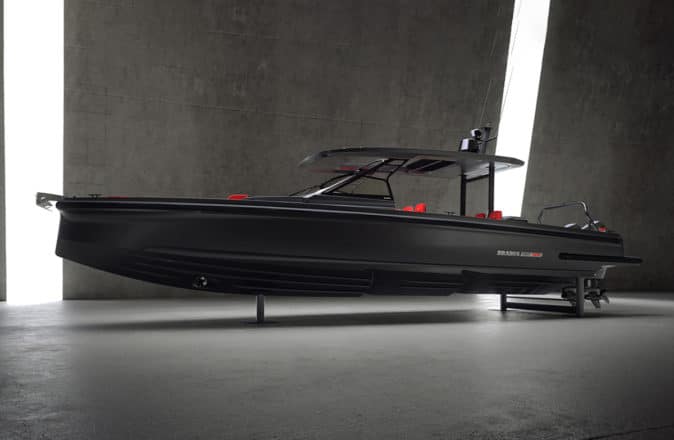 Behold, The Seriously Aggressive Brabus Shadow 900 &#8216;Black Ops&#8217; Speedboat