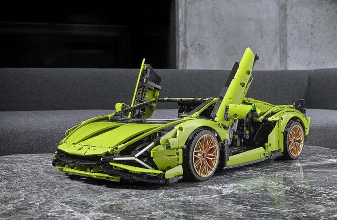 The LEGO Lamborghini Sian Model Is Seriously OTT