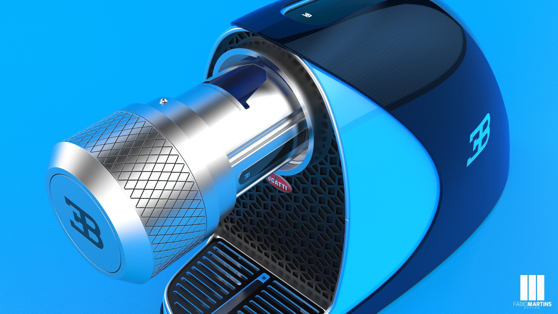 Here&#8217;s What A Bugatti Chiron Nespresso Machine Looks Like