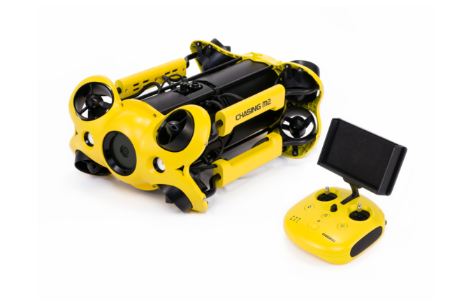 Chasing M2 Underwater Drone Shoots In 4K Resolution